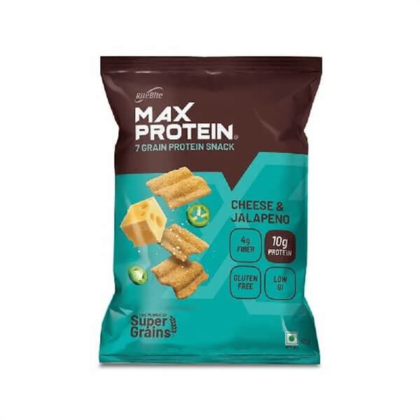 RiteBite Max Protein Cheese & Jalapeno Chips